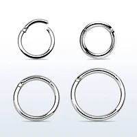 10g Hinged Hoop