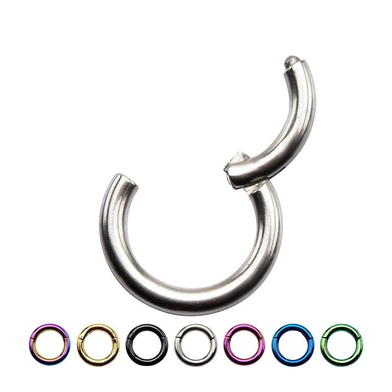 14g Hinged Hoop