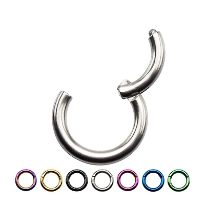 14g Hinged Hoop