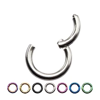 14g Hinged Hoop