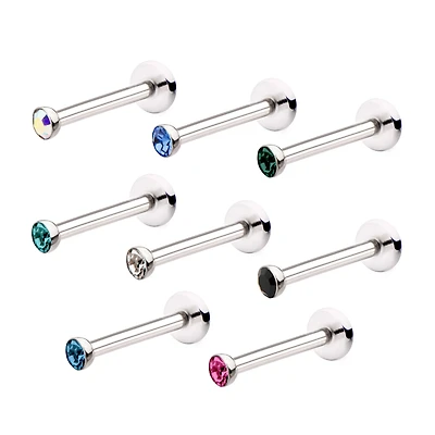 Conjunto de bisel con rosca interna de 16 g CZ