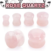 Faceted Rose Quartz 8g - 2g