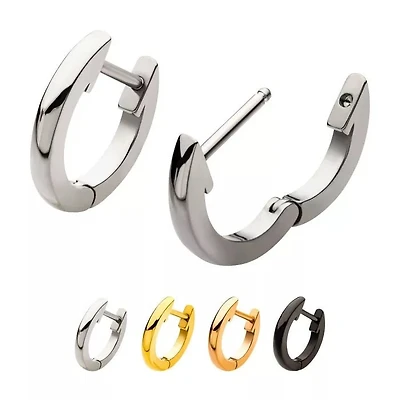 Plain 18g Huggie Earring