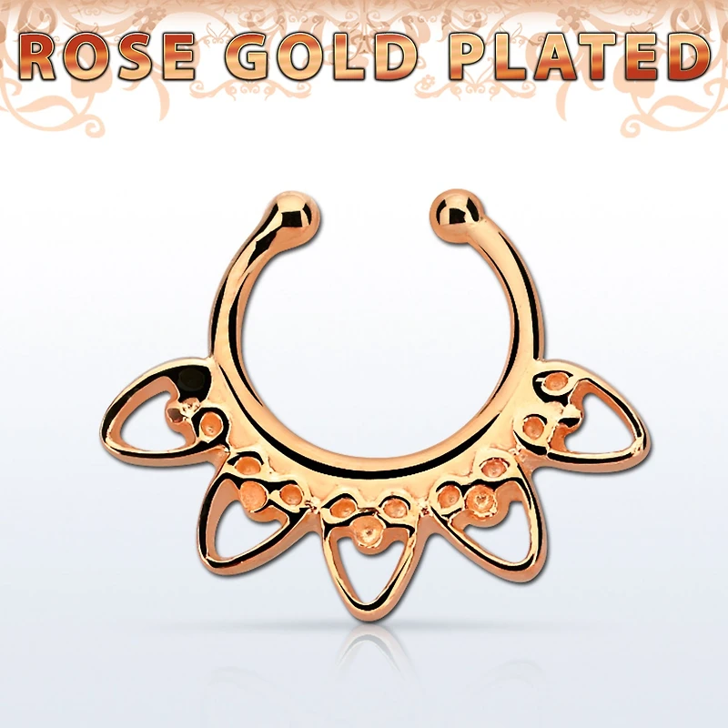 Spikes And Circles Fake Septum