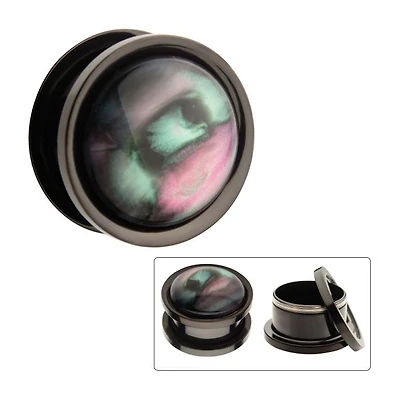 Marble Green Stone Black 14g - 2g