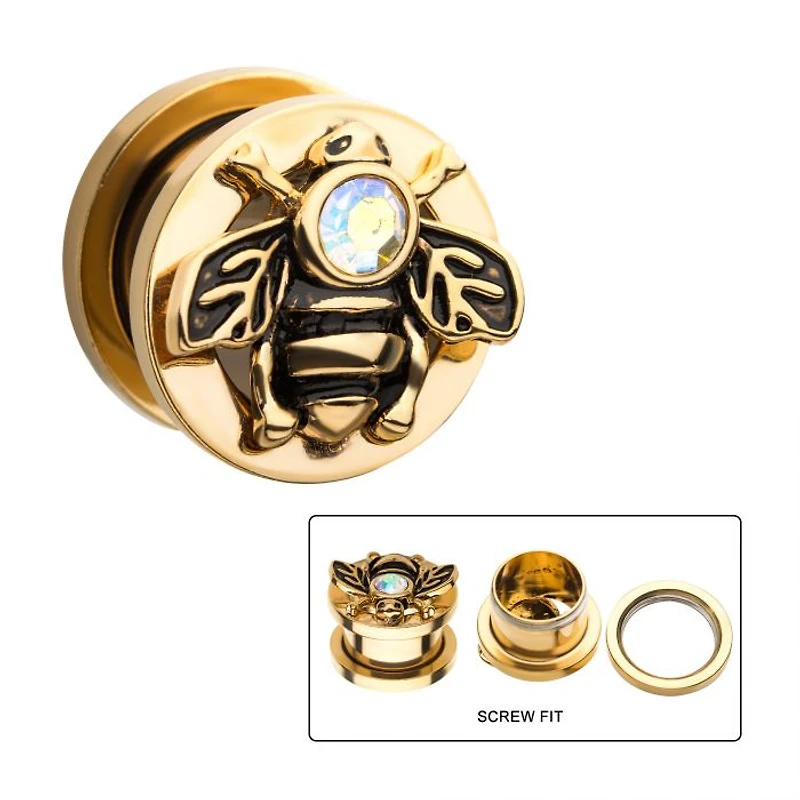 Bee With Jewel 0g - 7/8"