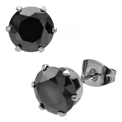 Redondo 6 Puntas Negro 8mm