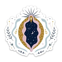 Cosmic Vagina Sticker