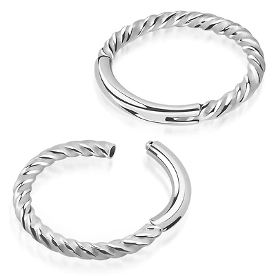 Twisted Wire Hinged Hoop