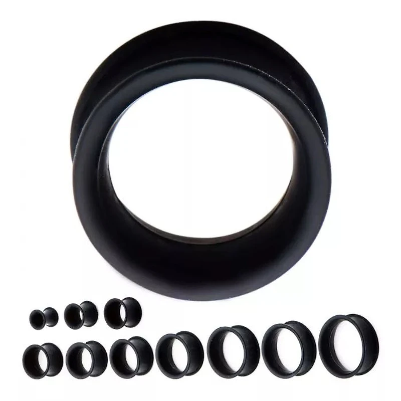 Silicone Tunnels 0g - 7/8"