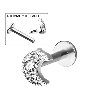 16g Internally Threaded Moon