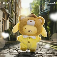 Sanrio Latte Baby Series Vinyl Face Plush Keychain Blind Box