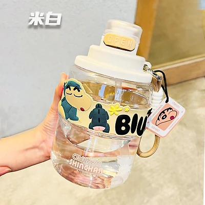 Crayon Shin-chan Large Capacity Sports Water Bottle