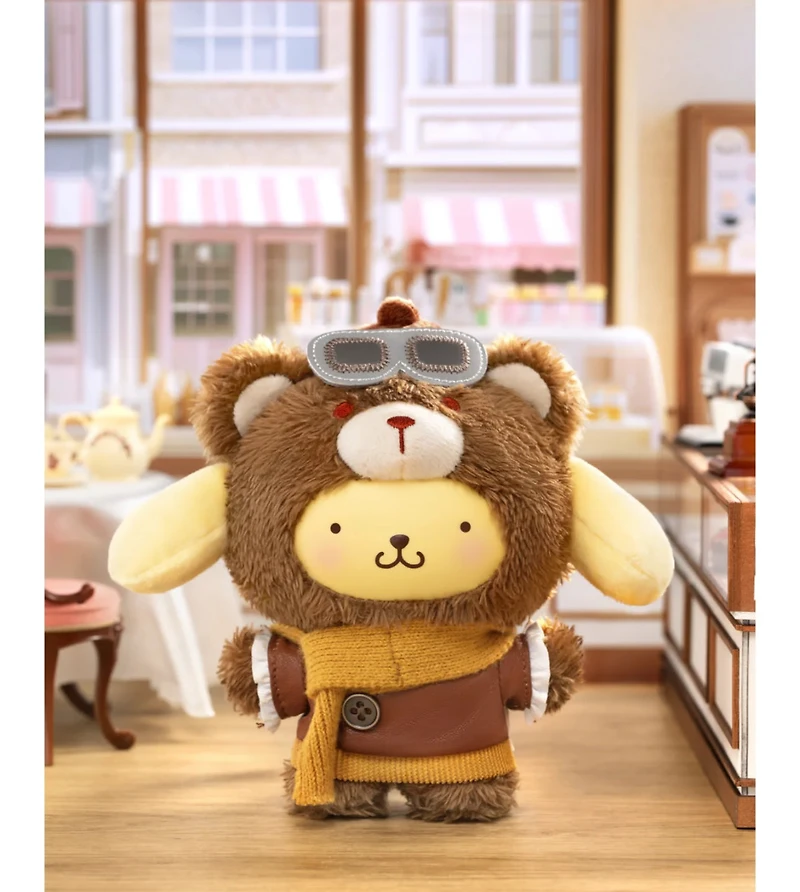 Sanrio British Afternoon Tea Party Vinyl Plush Keychain Blind Box – Cute & Collectible Bag Charms