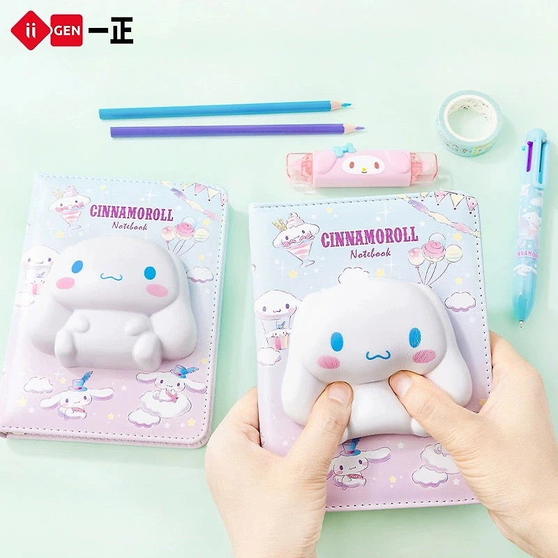 IIGEN Sanrio Squishy Notebook - Cinnamoroll