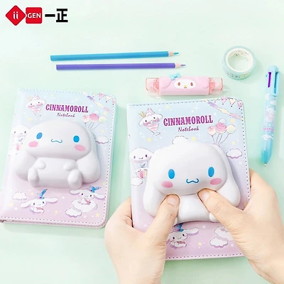 IIGEN Sanrio Squishy Notebook - Cinnamoroll