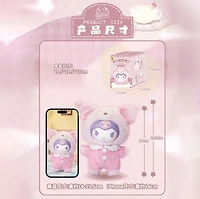 Sanrio Kuromi Peachy MyMelody Soft Vinyl  Plush Keychain