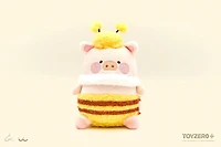 Lulu the Piggy Farmer - Plush Keychain