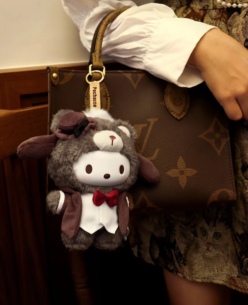Sanrio British Afternoon Tea Party Vinyl Plush Keychain Blind Box – Cute & Collectible Bag Charms