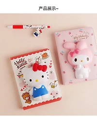 IIGEN Sanrio Squishy Notebook - Hello Kitty - Bear Cookies