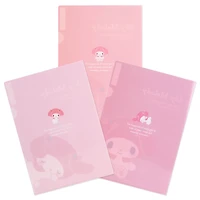 Sanrio My Melody Expressions 3-pc Clear File Folder Set