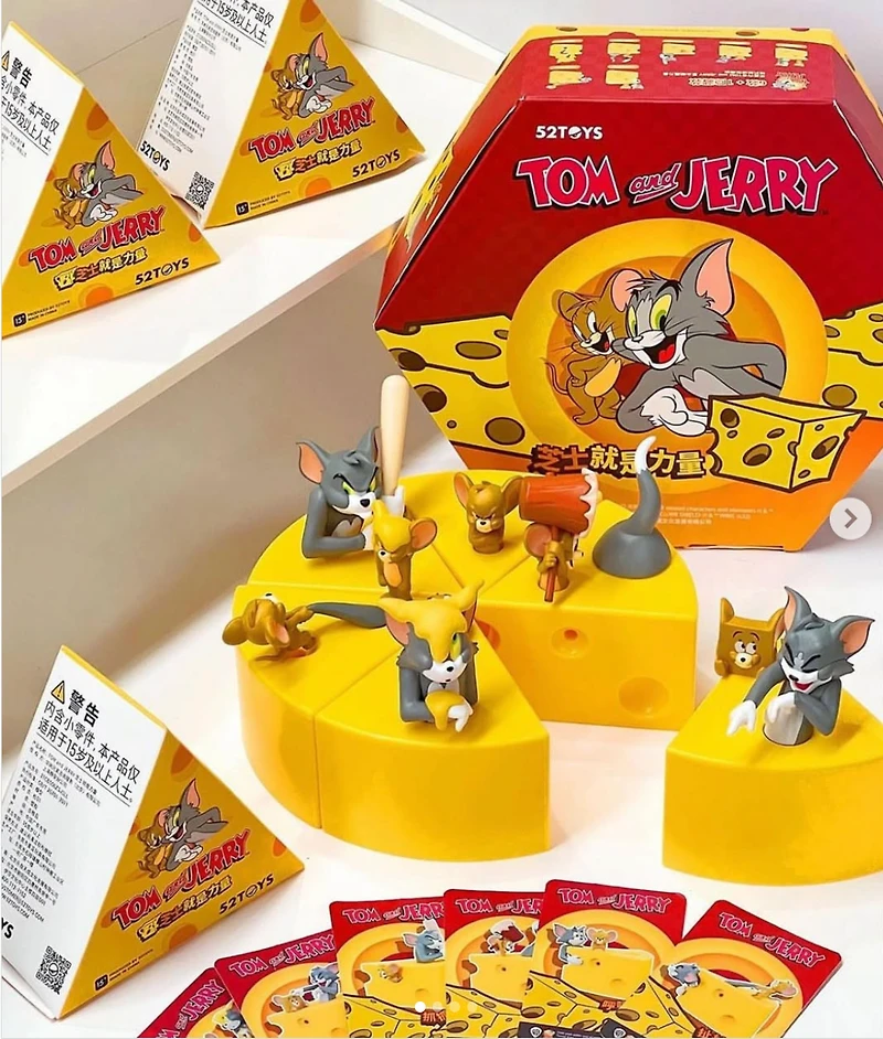 TOM and JERRY Cheese is Power