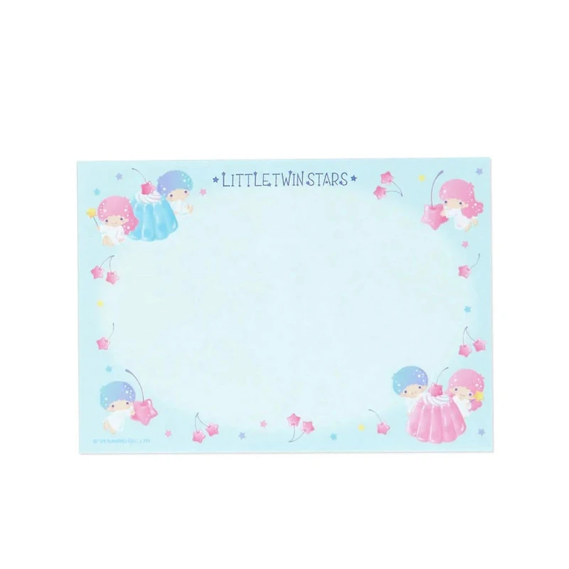 Sanrio Little Twin Stars Memo Pad & Sticker Set