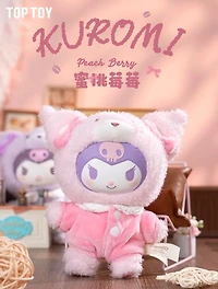 Sanrio Kuromi Peachy MyMelody Soft Vinyl  Plush Keychain