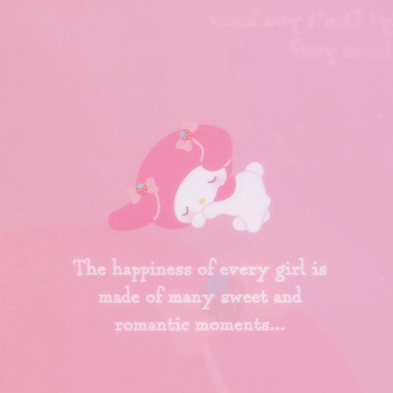 Sanrio My Melody Expressions 3-pc Clear File Folder Set