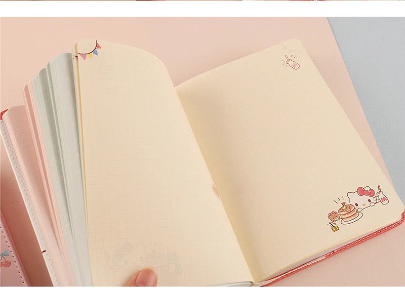 IIGEN Sanrio Squishy Notebook - Hello Kitty - Bear Cookies