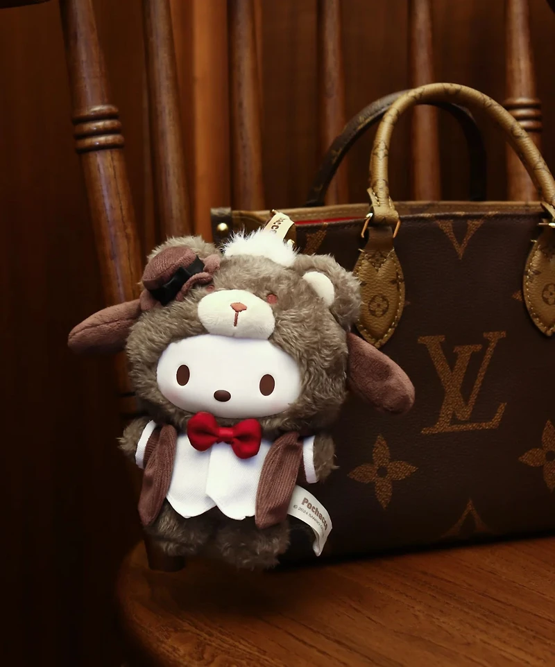 Sanrio British Afternoon Tea Party Vinyl Plush Keychain Blind Box – Cute & Collectible Bag Charms