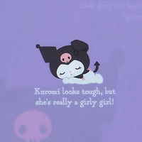 Sanrio Kuromi Expressions 3-pc Clear File Folder Set