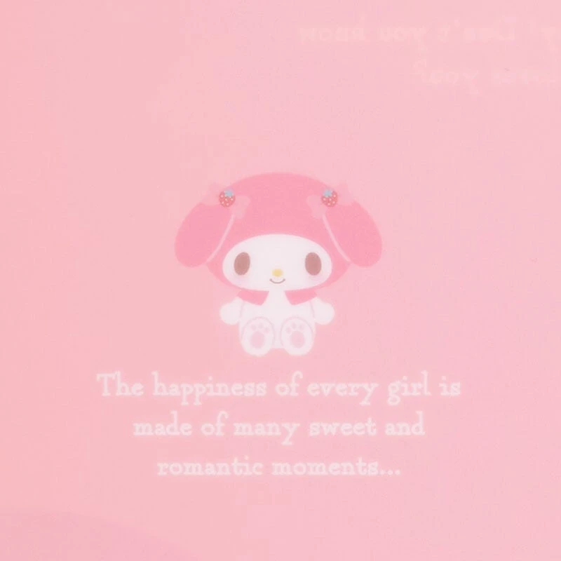 Sanrio My Melody Expressions 3-pc Clear File Folder Set