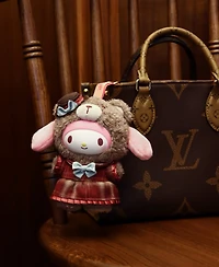 Sanrio British Afternoon Tea Party Vinyl Plush Keychain Blind Box – Cute & Collectible Bag Charms