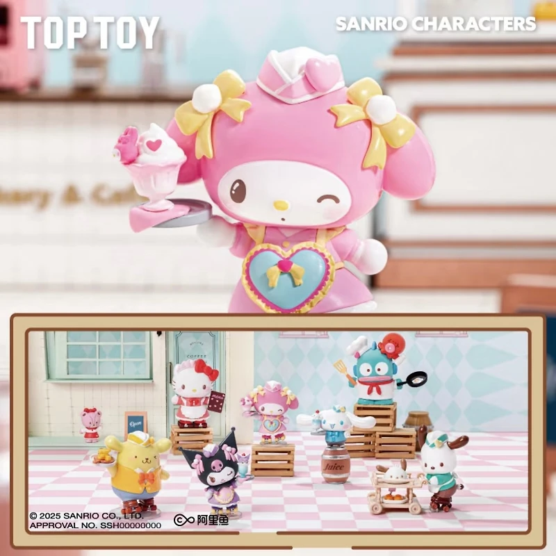 Sanrio Rolling Western Restaurant Series Blind Box – Collectible Figures
