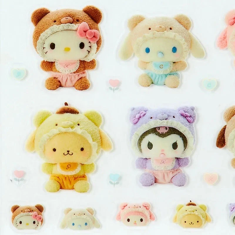 SANRIO CHARACTERS STICKERS: LATEKUMA