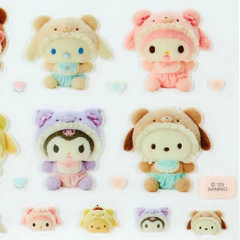 SANRIO CHARACTERS STICKERS: LATEKUMA