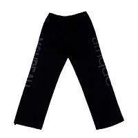 Monbeau Afrique Wide Leg Terry Sweatpants - Black