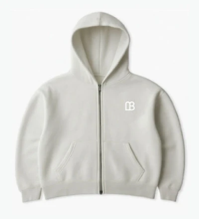 Cropped Zip Hoodie