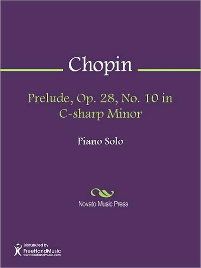 Prelude, Op. 28, No. 10 in C-sharp Minor