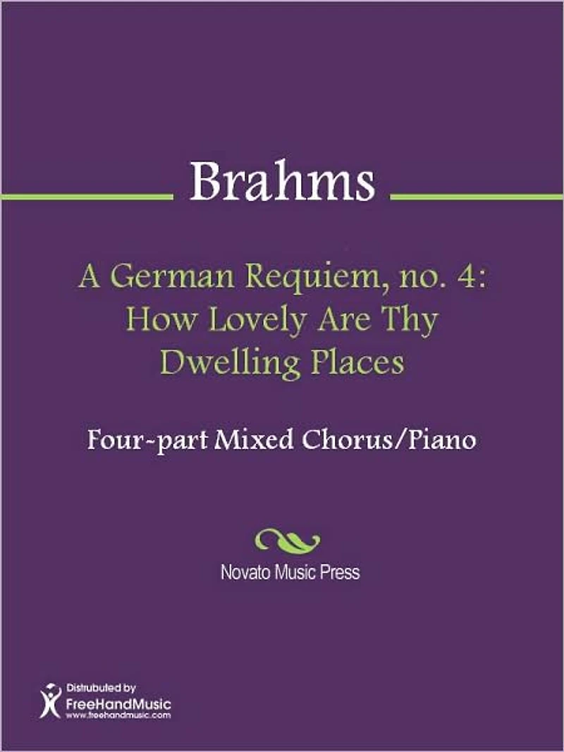 A German Requiem, no. 4: How Lovely Are Thy Dwelling Places