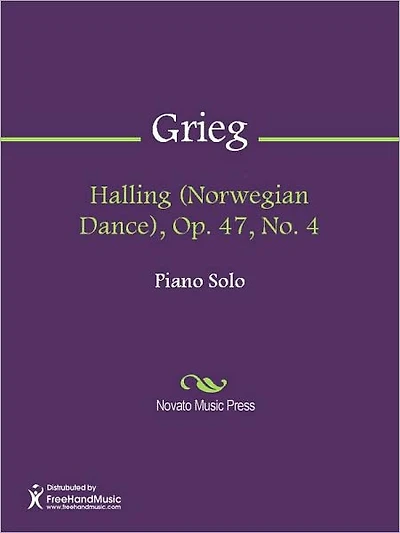 Halling (Norwegian Dance), Op. 47, No. 4