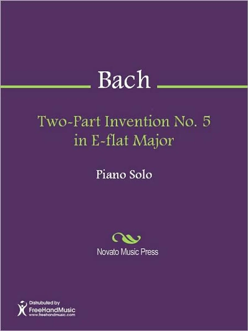 Two-Part Invention No. 5 in E-flat Major