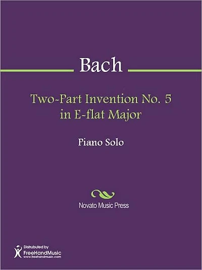 Two-Part Invention No. 5 in E-flat Major