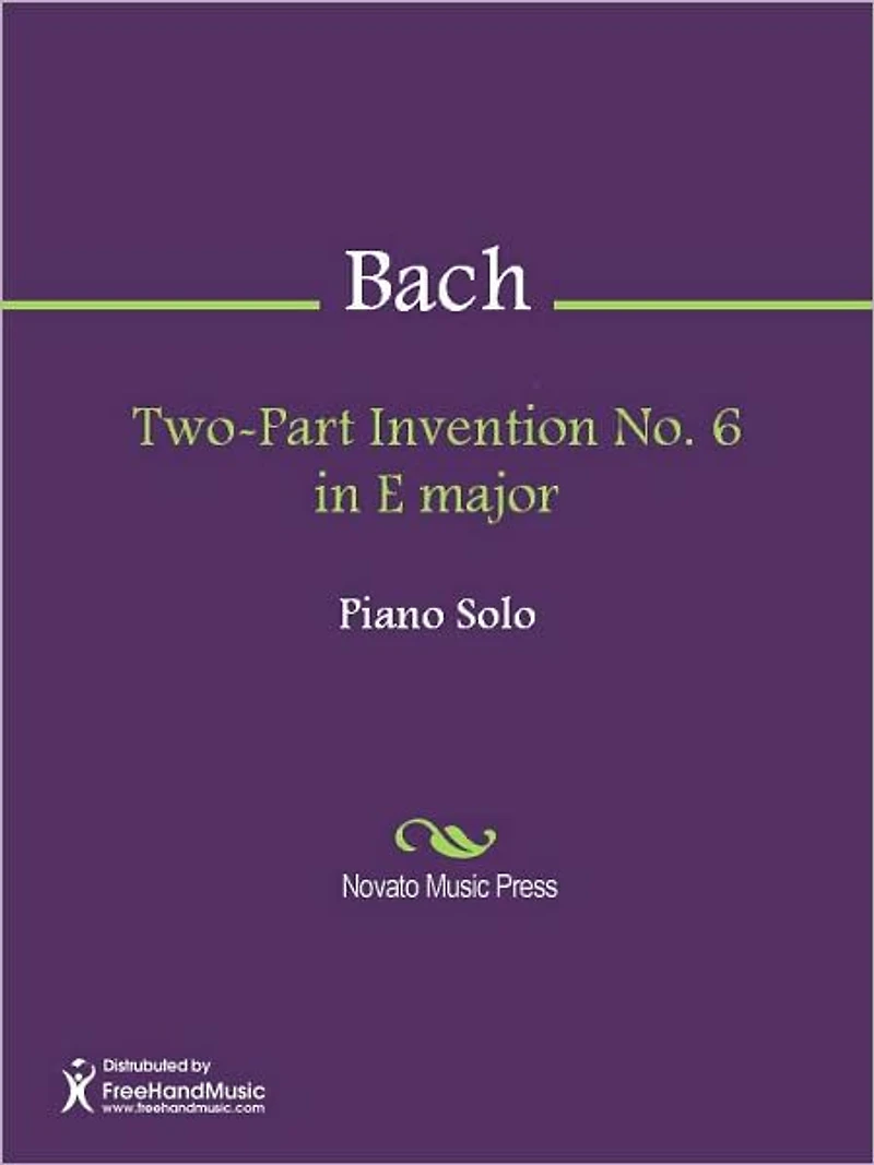 Two-Part Invention No. 6 in E major