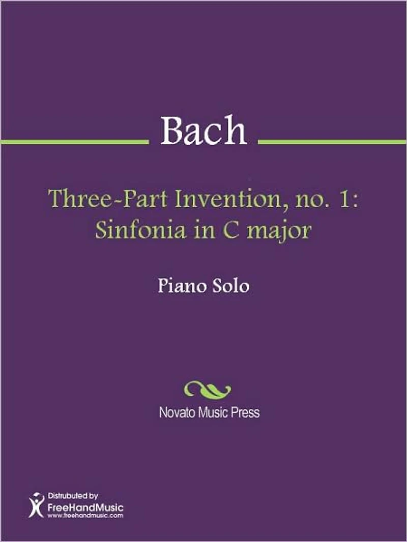 Three-Part Invention, no. 1: Sinfonia in C major
