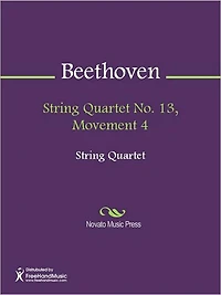 String Quartet No. 13, Movement 4