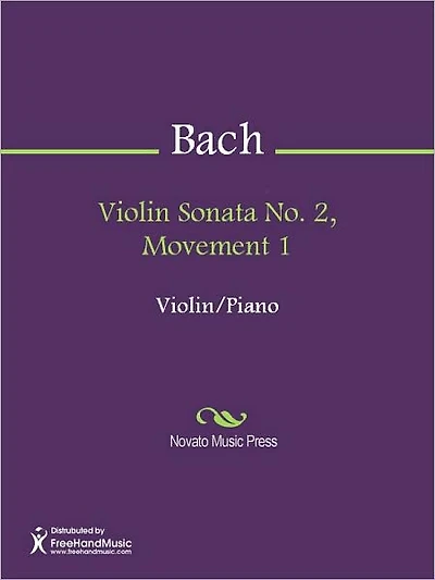 Violin Sonata No. 2, Movement 1