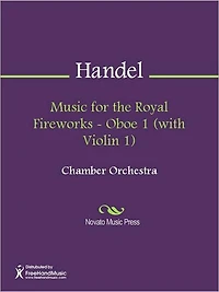 Music for the Royal Fireworks - Oboe 1 (with Violin 1)