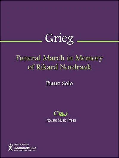 Funeral March in Memory of Rikard Nordraak
